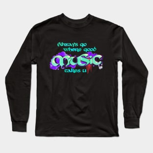 Music Long Sleeve T-Shirt